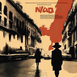 A promotional movie poster for a miniseries based on Carmen Laforet's novel 'Nada'