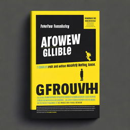 Design a modern and engaging book cover for 'G Growth: A Comprehensive Guide to Growing Taller After Puberty