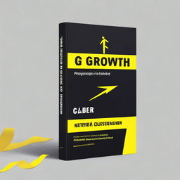 Design a modern and engaging book cover for 'G Growth: A Comprehensive Guide to Growing Taller After Puberty