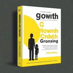 Design a modern and engaging book cover for 'G Growth: A Comprehensive Guide to Growing Taller After Puberty