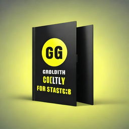 Create a book cover for 'G Growth' where the author teaches people how to grow taller