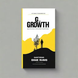 Create a book cover for a book titled 'G Growth' which teaches people how to grow taller