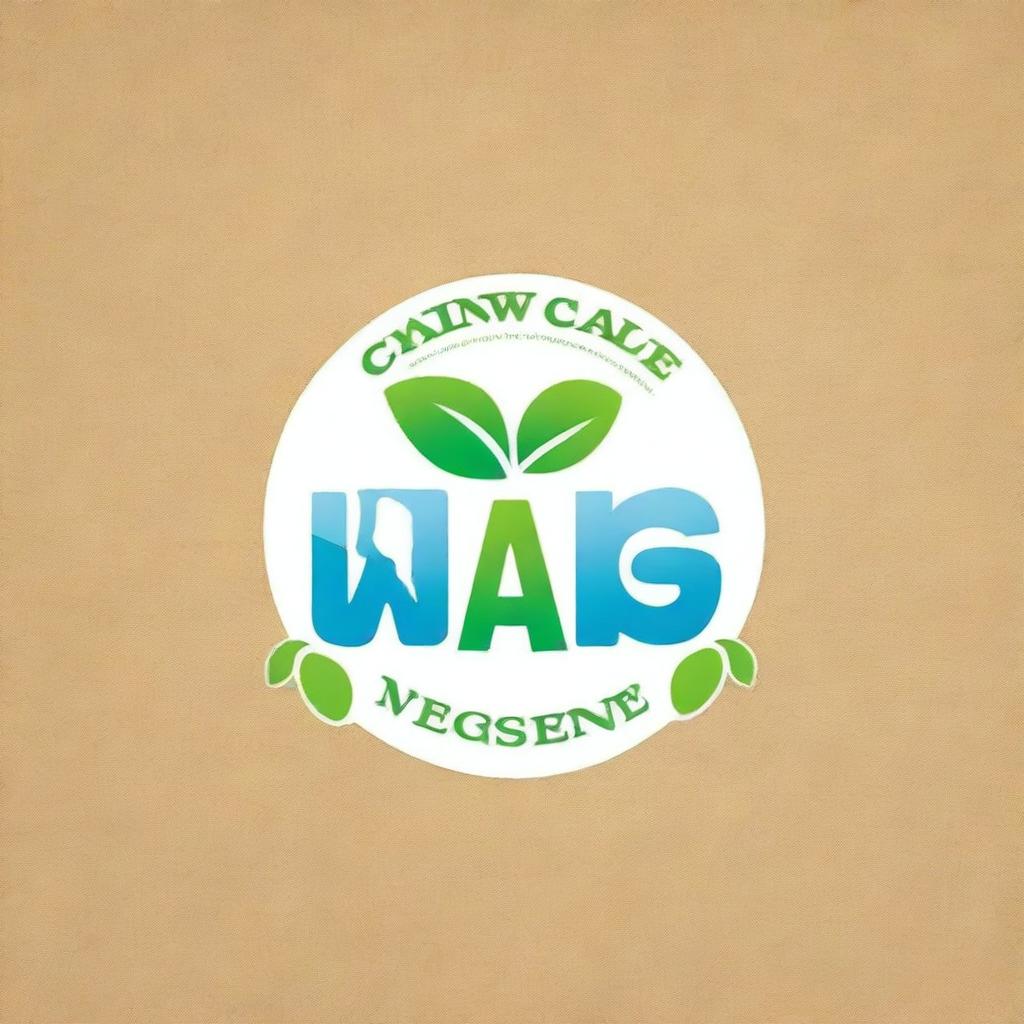 Create a professional and visually appealing logo for a business specializing in sustainable waste solutions