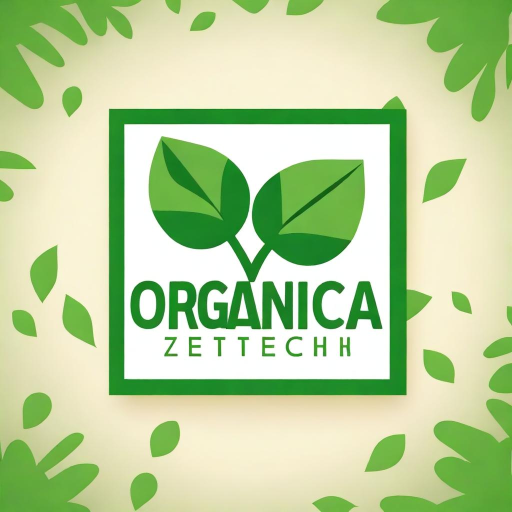 Create an image featuring the words 'Organica Biotech NZ' in a bold, green earthy font