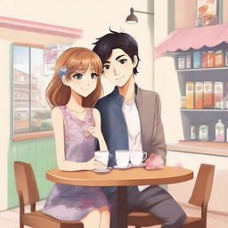 Create a poster for a romantic comedy novel featuring characters named Rayn and Dere