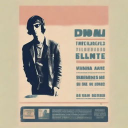 A poster for a DJ event featuring alternative Britpop music from bands like Oasis