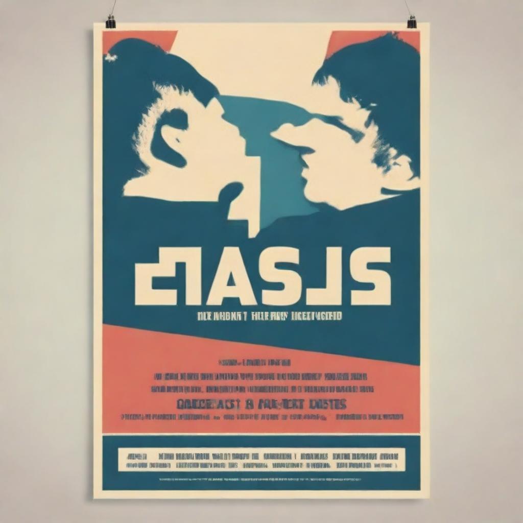 A poster for a DJ event featuring alternative Britpop music from bands like Oasis