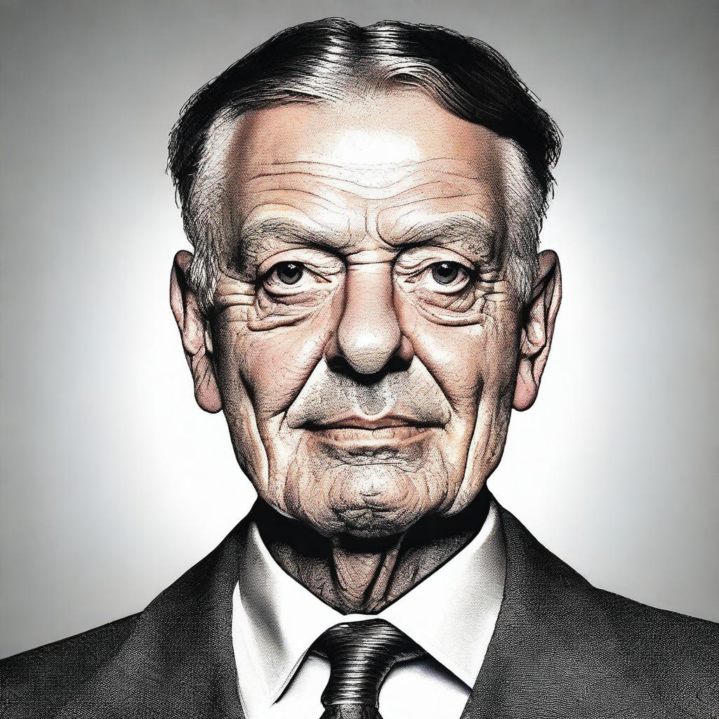 Create a detailed and realistic portrait of JJ Eliot