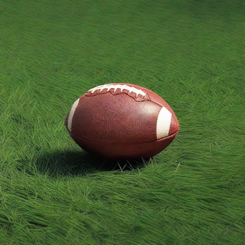 Create a detailed image of a football