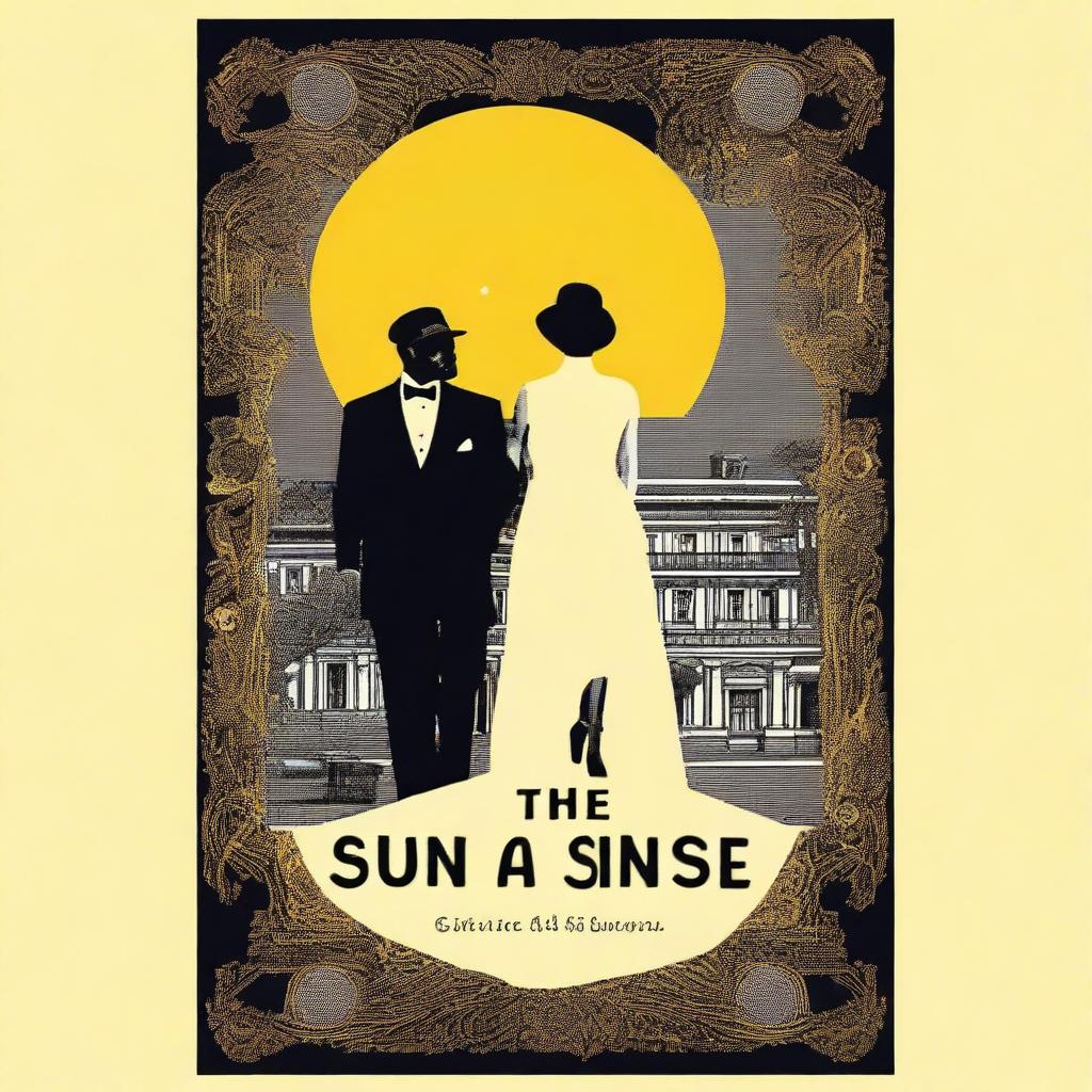 Create a book cover for 'The Sun Also Rises' by Ernest Hemingway