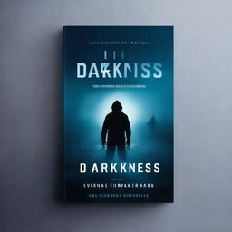 Create a book cover for a novel titled 'Dive to Darkness'