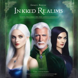 Create a book cover for 'Linked Realms: Book 1' by Jacques Kruger