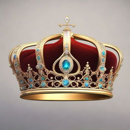 A detailed and elegant crown