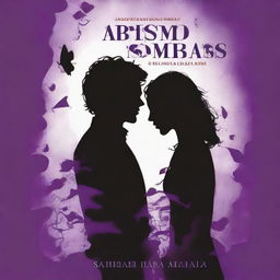 Book cover titled 'Abismo de Sombras' by Ana Cunha