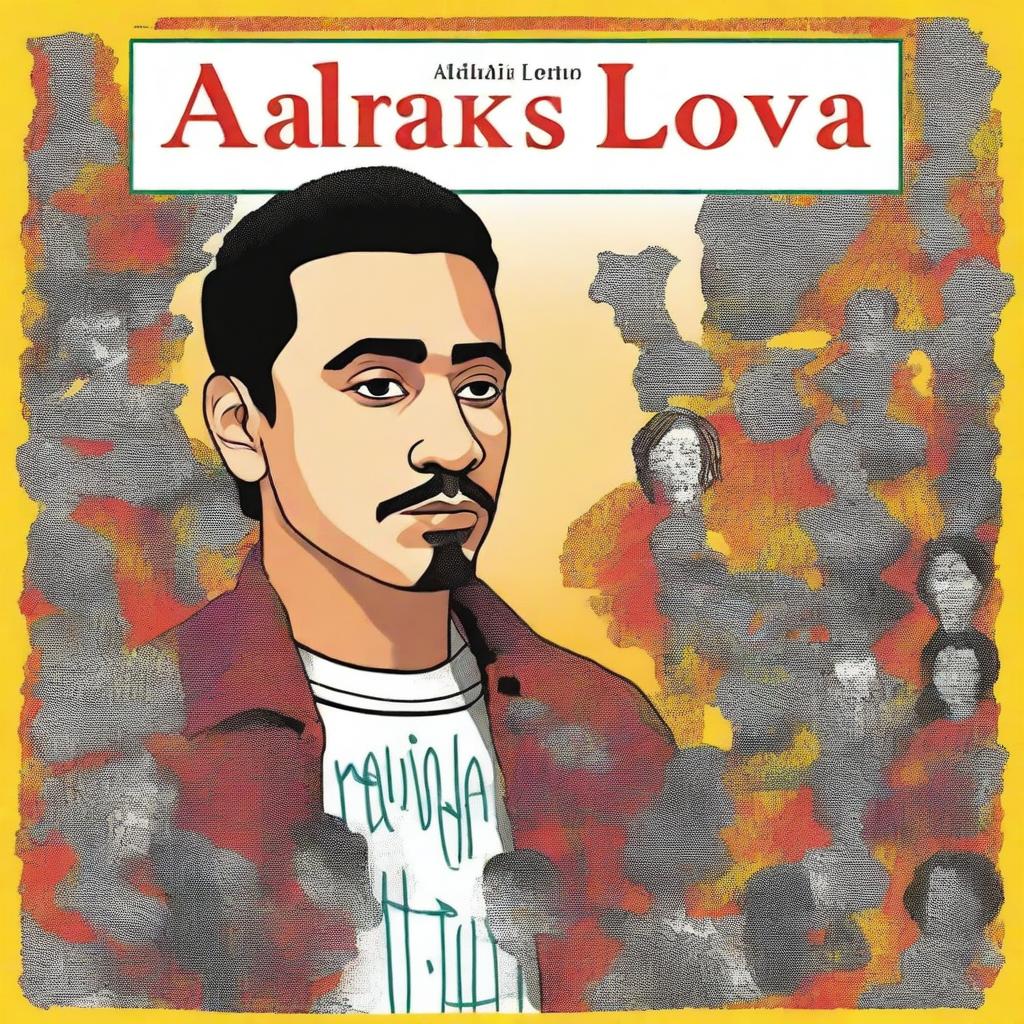 Create a cover for a biographical documentary about the actor Aldair de Leon and how his art created Kiosko Villa Aurora, a space that keeps young people away from drugs in a marginalized neighborhood where Aldair grew up