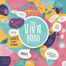 Design a front book cover with the title 'The Vision Board: Mind's Eye'