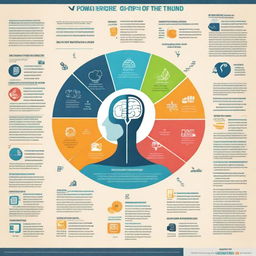 Create an infographic that explains 'The Power of the Mind'