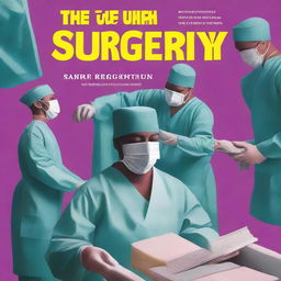 A captivating book cover for the story 'Triumph of Surgery