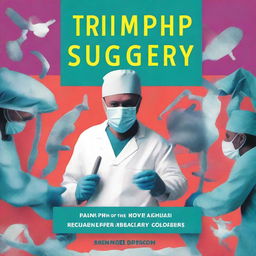 A captivating book cover for the story 'Triumph of Surgery