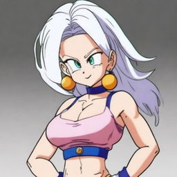 A realistic depiction of Bra from Dragon Ball