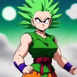 A realistic depiction of Kefla from Dragon Ball