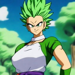 A realistic depiction of Kefla from Dragon Ball