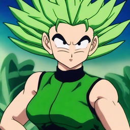 A realistic depiction of Kefla from Dragon Ball