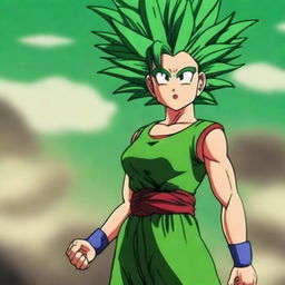 A realistic depiction of Kefla from Dragon Ball