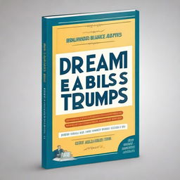 Create a book cover for the title 'Dream, Plan, Execute: The Journey to Small Business Triumph' by Gabe Pacheco