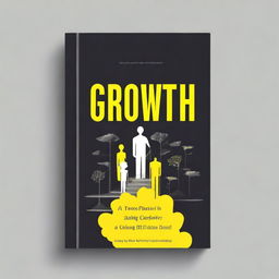 Design a modern and engaging book cover for 'G Growth: A Comprehensive Guide to Growing Taller After Puberty