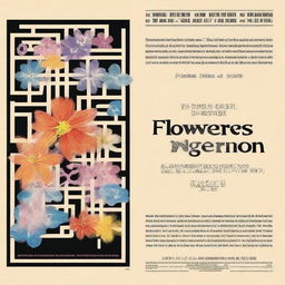 A movie poster for 'Flowers for Algernon'