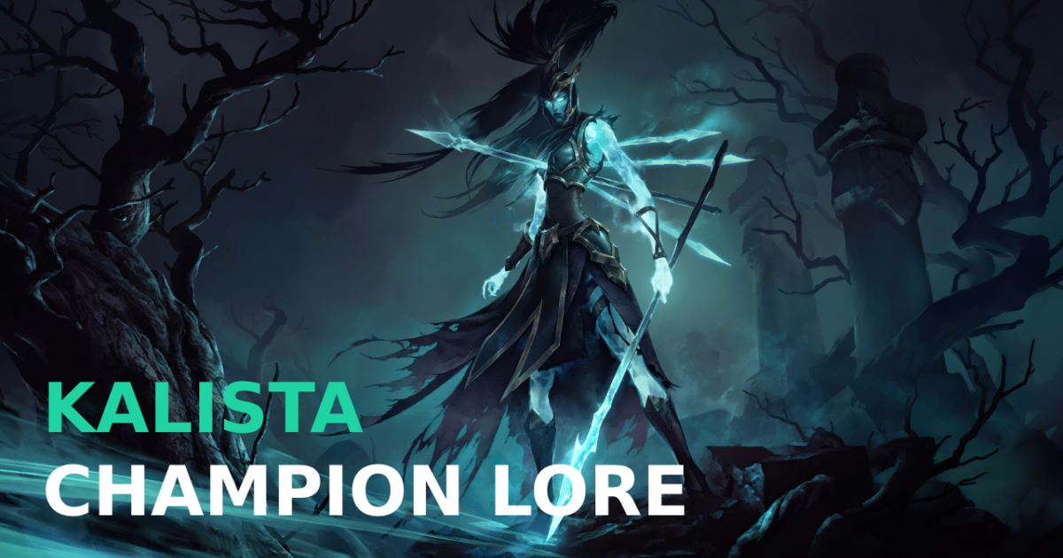 Discover how well you know the lore of Kalista, the Spear of Vengeance, in this challenging 20-question quiz.