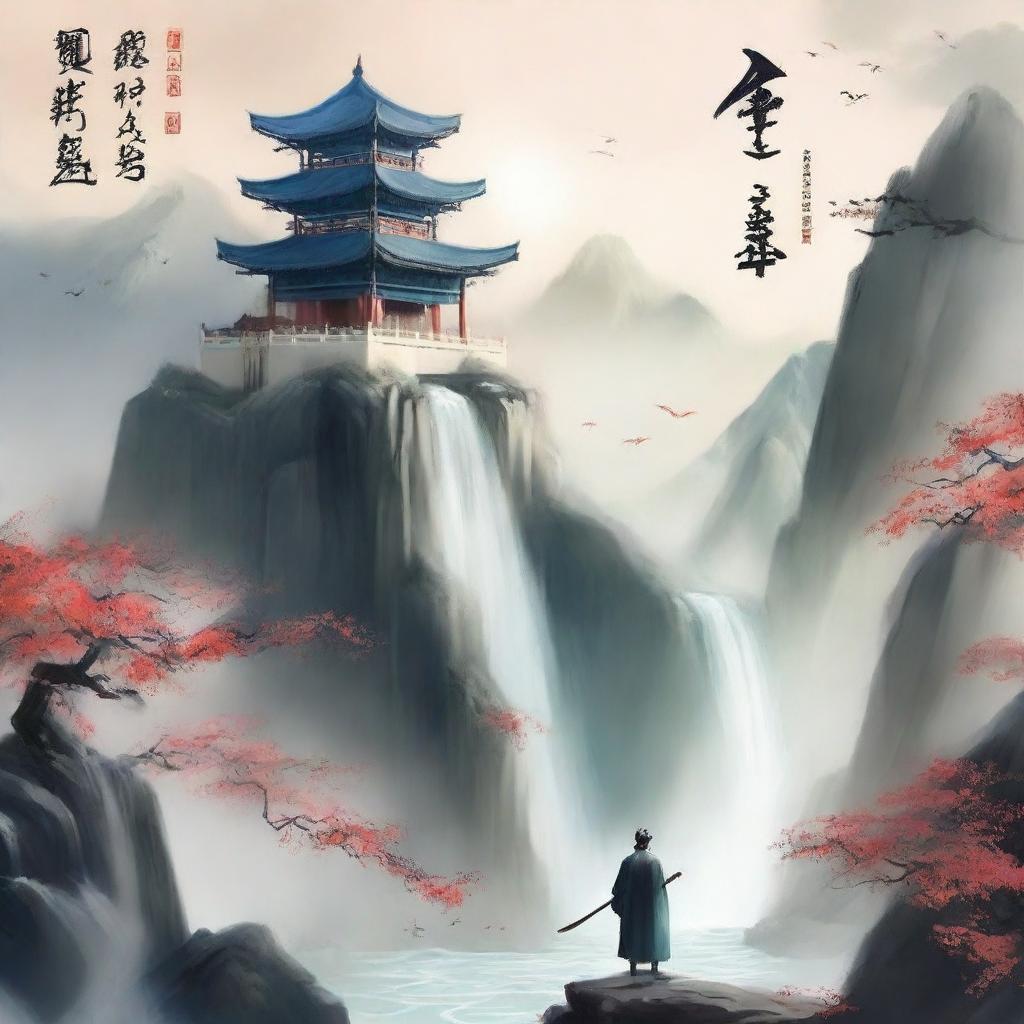 A captivating cover for a Xianxia novel titled '独立五二'