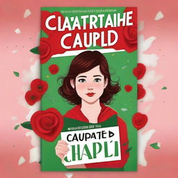 Create a book cover for a book titled 'Catastrophe Caused by Cupid'