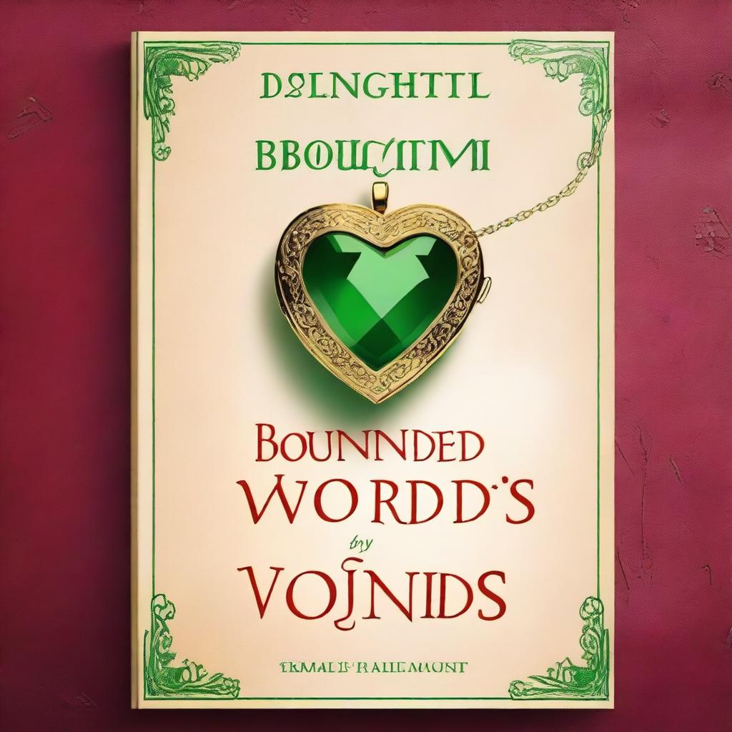 Create a book cover for a book titled 'Bounded by Wounds' by author D