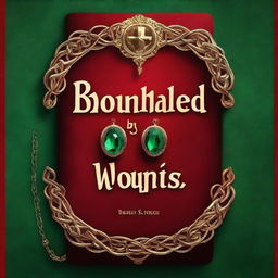 Create a book cover for a book titled 'Bounded by Wounds' by author D