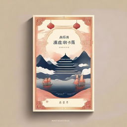 Design a book cover for a novel titled '时空商途：笑傲古代帝国'