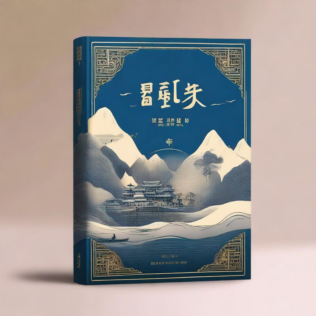 Design a book cover for a novel titled '时空商途：笑傲古代帝国'