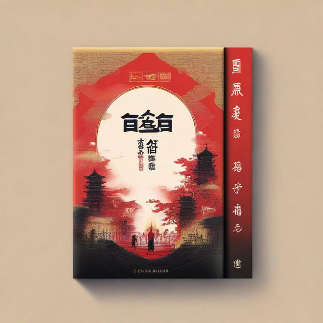 Design a book cover for a novel titled '时空商途：笑傲古代帝国'