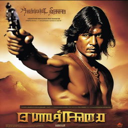 A movie poster featuring Rajesh Hamal with the title 'Ashwatthama'