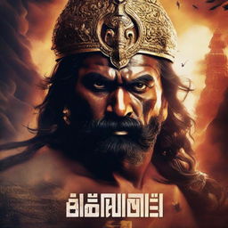 A movie poster with the title 'Ashwatthama'