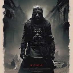 A movie poster depicting the dark age of Kaliyug