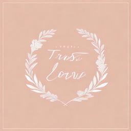 A beautifully designed quote that says 'Trust is love’s best reward' with elegant typography