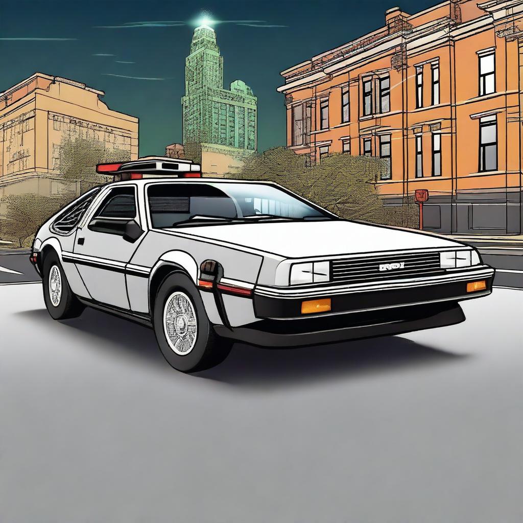 Create an image featuring famous cars from movies and television shows