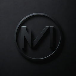 Design a dark, night-themed emblem featuring the word 'NoX' rendered in a bold, contrasting typography.