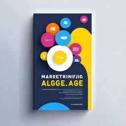 A book cover design for 'Marketing In Digital Age' written by Justin Abumere Ughulu