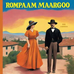 A book cover for a novel titled 'Tiempos Amargos' set in Spain in 1914