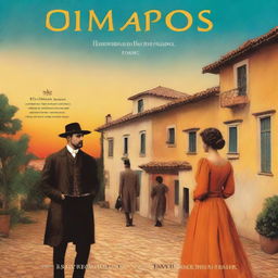 A book cover for a novel titled 'Tiempos Amargos' set in Spain in 1914