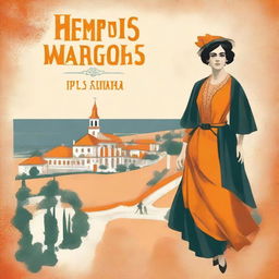 Create a book cover for the novel 'Tiempos Amargos' set in 1920s Galicia