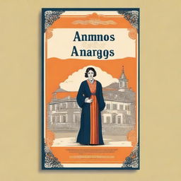 Create a book cover for the novel 'Tiempos Amargos' set in 1920s Galicia